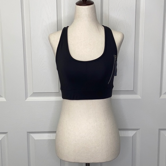 Gymshark Black Sports Bra - Picture 2 of 8